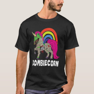 Zombiecorn Zombie Unicorn - Halloween Unicorn Skel T-Shirt