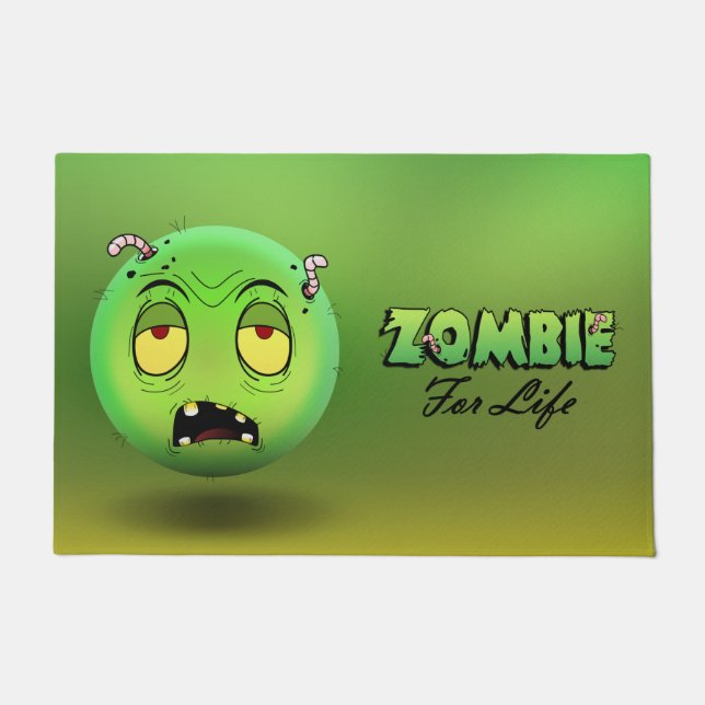 Zombiemoji Pond Doormat (Front)