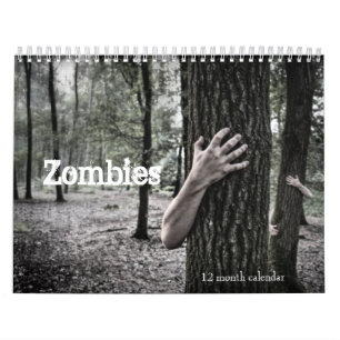 Zombies 2025 calendar