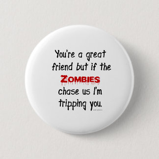 Zombies 6 Cm Round Badge