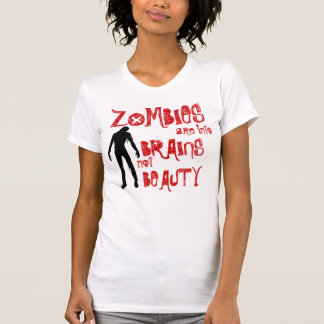 Zombies are into Brains not Beauty Tank Top
