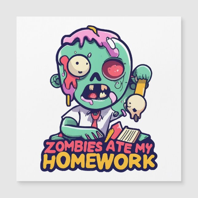 Zombies Ate My Homework (Front)