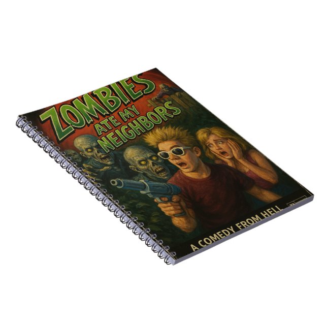 Zombies Ate My Neighbours notebook (Right Side)