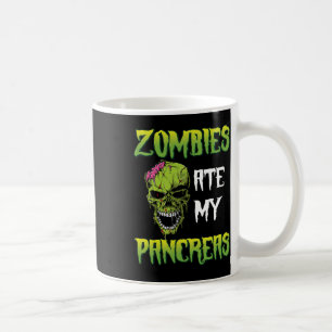 Zombies Ate My Pancreas Diabetes Awareness Hallowe Coffee Mug