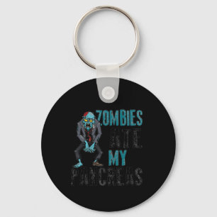 Zombies Ate My Pancreas Diabetes Awareness Hallowe Key Ring