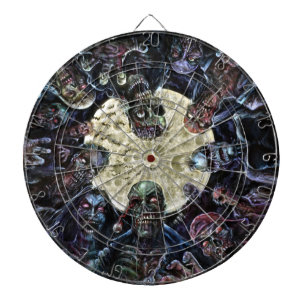 Zombies Attack (Zombie Horde) Dartboard