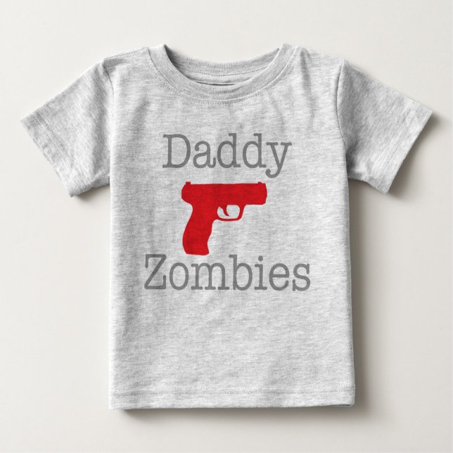 Zombies! Baby! Baby T-Shirt (Front)