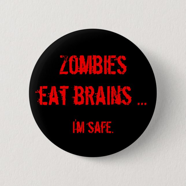 Zombies Button (Front)