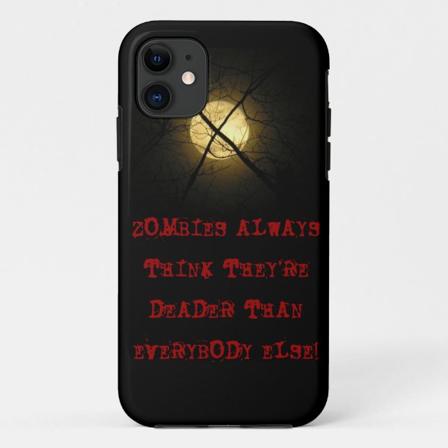 ZOMBIES Case-Mate iPhone CASE (Back)