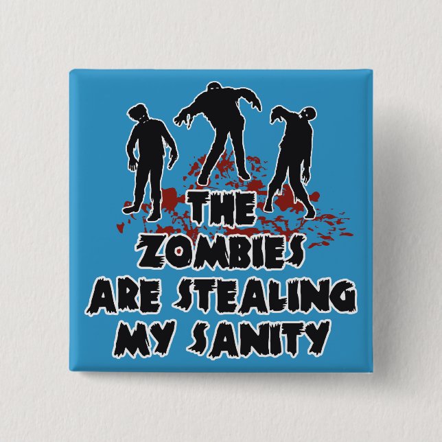 Zombies custom colour buttons (Front)