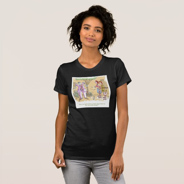 Zombies Dress Better women bella canvas T-shirt (Front Full)