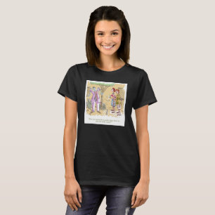 Zombies Dress Better women black T-shirt