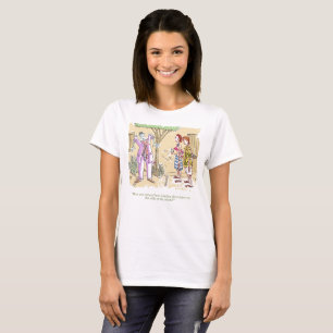 Zombies Dress Better women white T-shirt