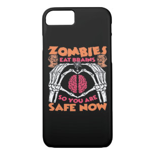 Zombies Eat Brains Classic iPhone 8/7 Case