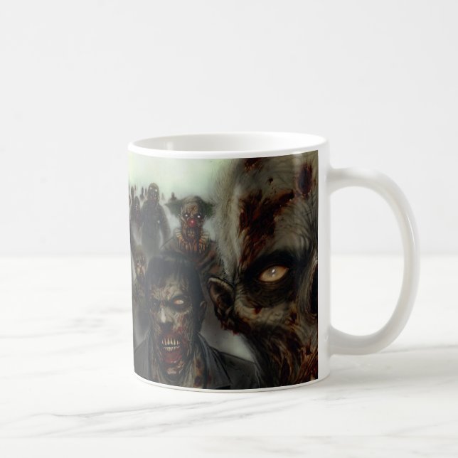 Zombies Halloween Mug (Right)