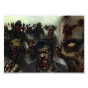 Zombies Halloween Photo Print