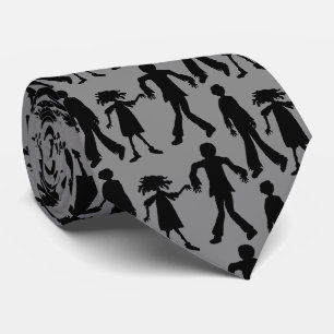 Zombies Halloween Walking Dead Tie