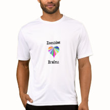 Zombies Heart Brainz T-Shirt