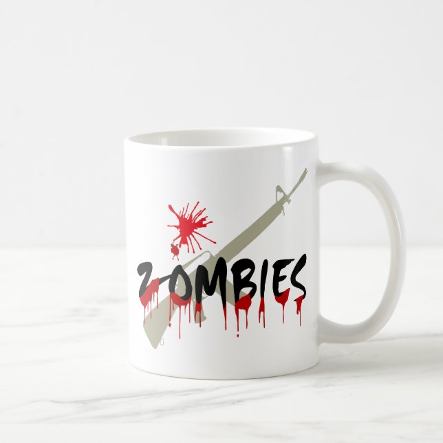 Zombies Hunter Coffee Mug (Right)