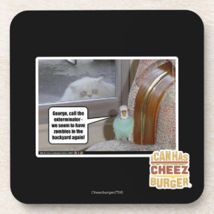 Zombies in the backyard coaster