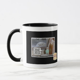 Zombies in the backyard mug