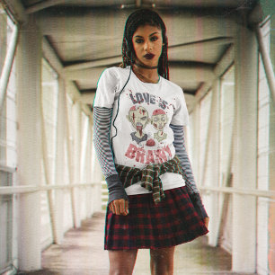 Zombies Love Is Brainy Halloween T-Shirt