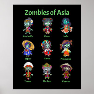 Zombies of Asia Poster