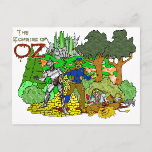 Zombies of OZ Postcard