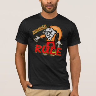 Zombies Rule T-shirts