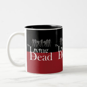 Zombies Two-Tone Coffee Mug