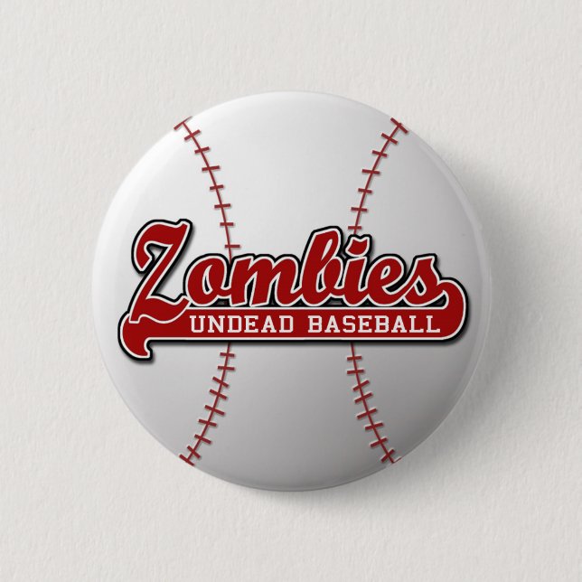 ZOMBIES Undead Baseball - button (Front)