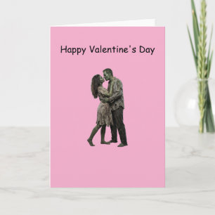 Zombies Valentine's Day Card