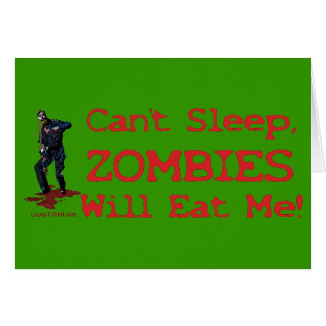 Zombies Will Eat Me (Front Horizontal)