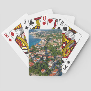 Zonguldak, Aerial, Black Sea Coast Of Turkey 2 Playing Cards