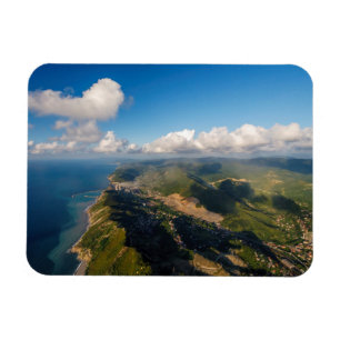 Zonguldak, Aerial, Black Sea Coast Of Turkey Magnet