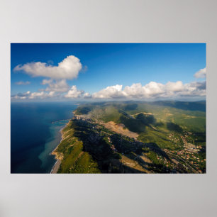 Zonguldak, Aerial, Black Sea Coast Of Turkey Poster