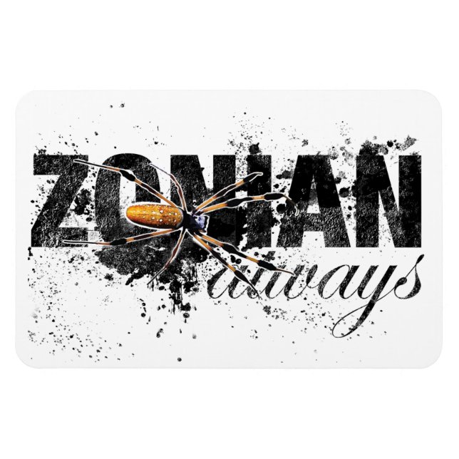 Zonian Always with Spider (textured) Magnet (Horizontal)