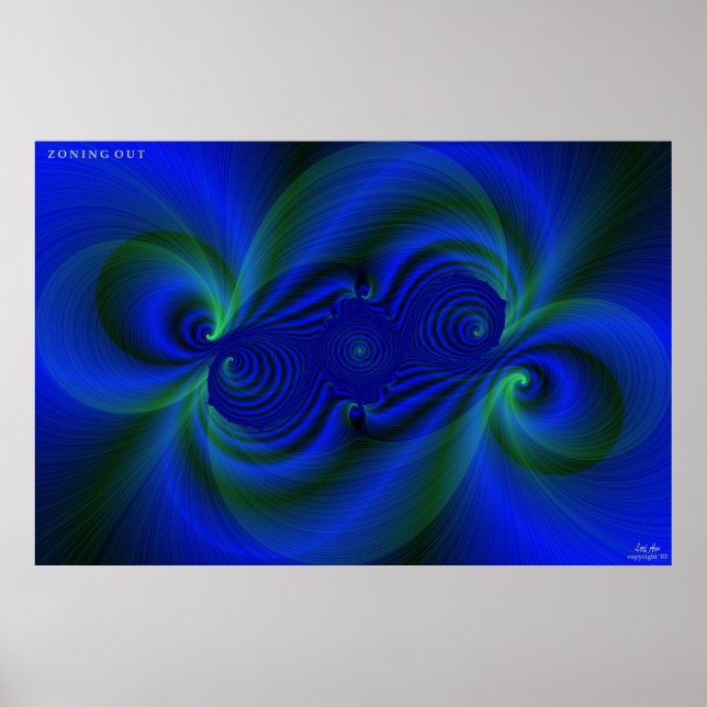 Zoning Out Poster (Front)