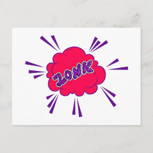 Zonk Comic Postcard