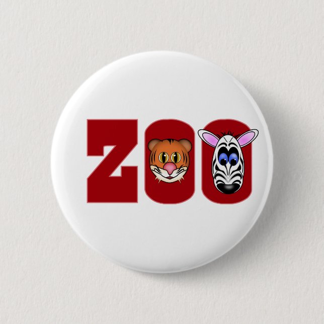 ZOO 6 CM ROUND BADGE (Front)