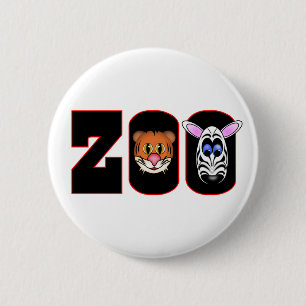 ZOO 6 CM ROUND BADGE