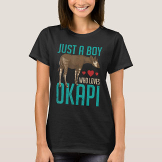 Zoo Animal  Boys Africa Safari Zoo Keeper Cute Oka T-Shirt