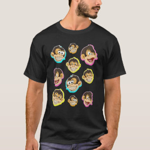 Zoo Animal  Chimpanzee Cute Monkey T-Shirt