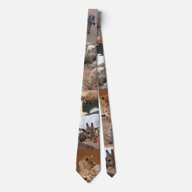 zoo animal tie (Front)