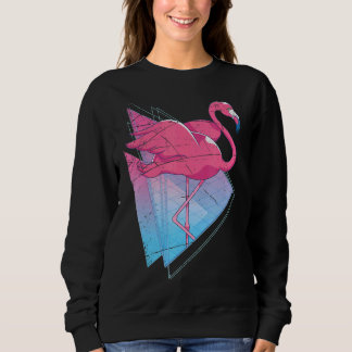 Zoo Animal Tropical Bird 80s Vaporwave Aesthetic F Sweatshirt