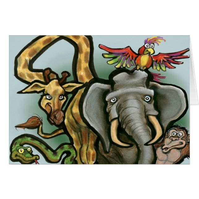 Zoo Animals (Front Horizontal)