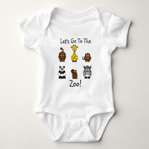 Zoo Animals Baby & Children's T-Shirt Bodysuit