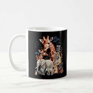 Zoo Animals Wildlife Birthday Party Animal Coffee Mug