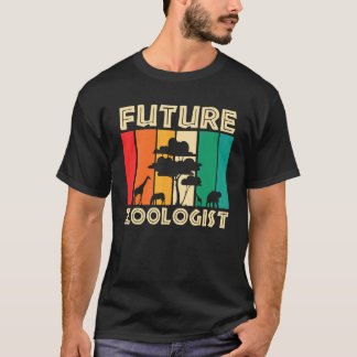 Zoo Animals Wildlife  Zoology Student  Future Zool T-Shirt
