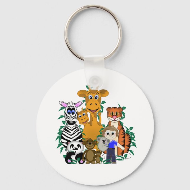ZOO Boy Key Ring (Front)